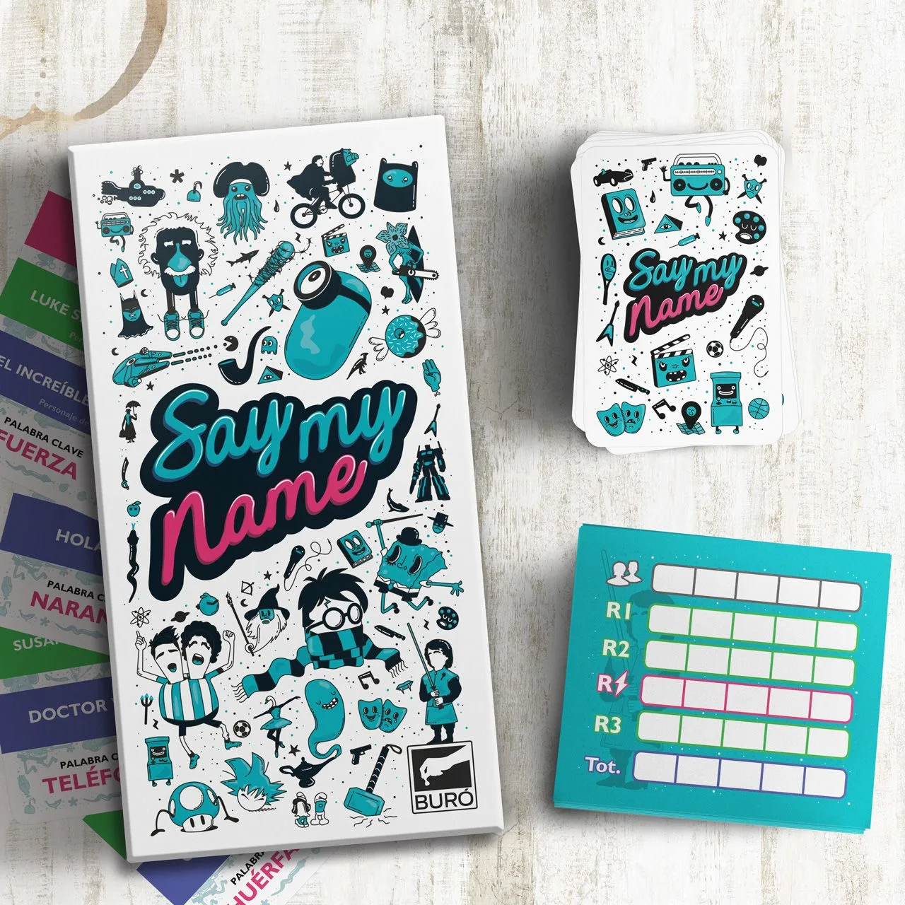 Say My Name – Juego de mesa para amigos | Rápido, divertido y lleno de risas - Imagen 3
