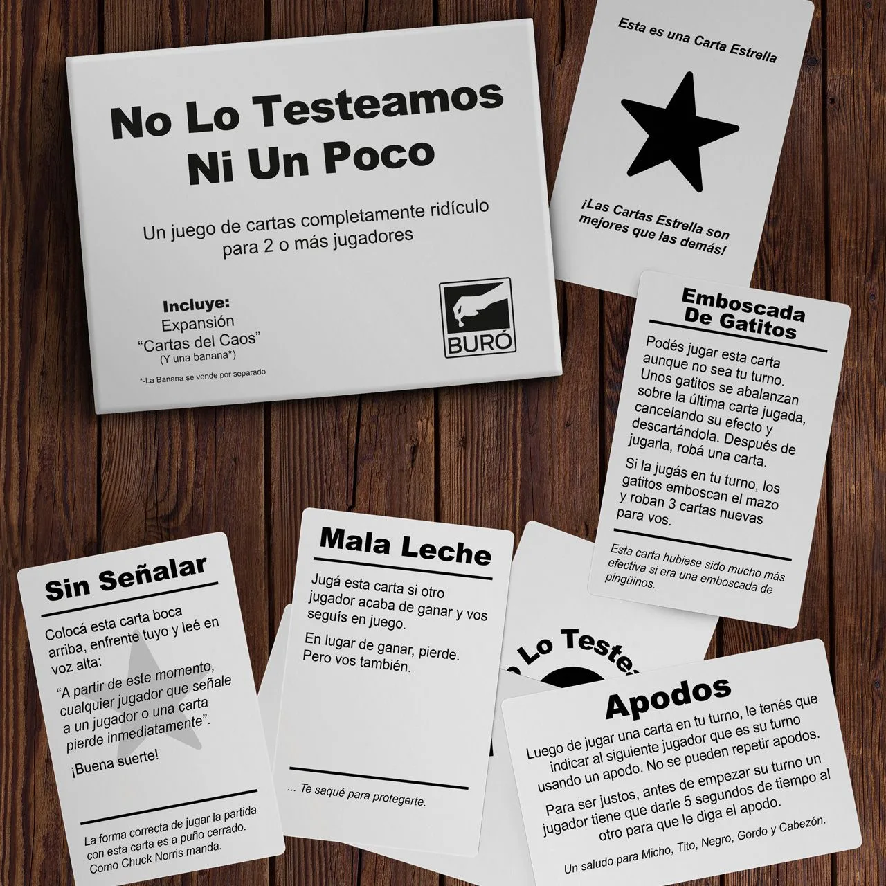 No lo testeamos ni un poco – Juego de mesa rápido, caótico y lleno de risas - Imagen 2