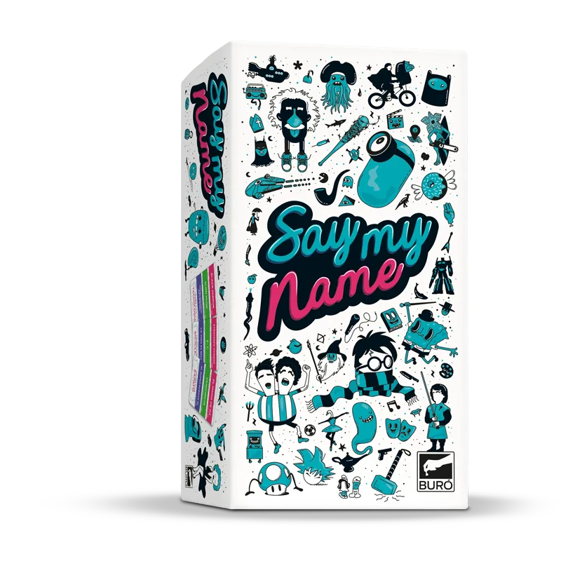 Say My Name – Juego de mesa para amigos | Rápido, divertido y lleno de risas