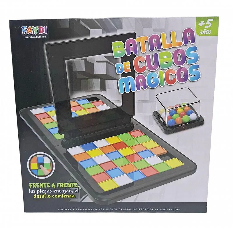 caja del juego: batalla de cubos mágicos