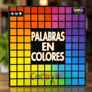 Palabras en colores